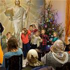 11 января 2020 года в приходе храма Воскресения Словущего в Даниловской слободе прошла Рождественская и новогодняя ёлка